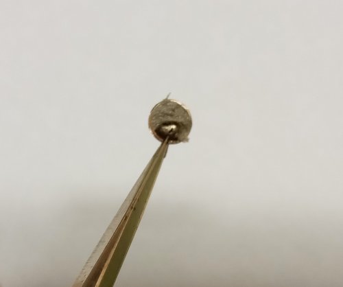 Judy Larson's Checkerboard Faceted Earrings - , Metalwork, Dapping, Dapping Jewelry, Filing, Finishing, Butane Torch, Soldering, Solder, Place medium paste solder